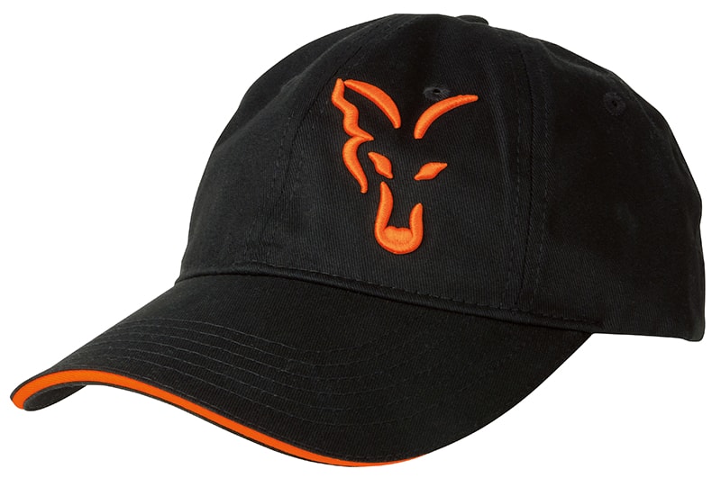 Šiltovka Black & Orange Baseball Cap